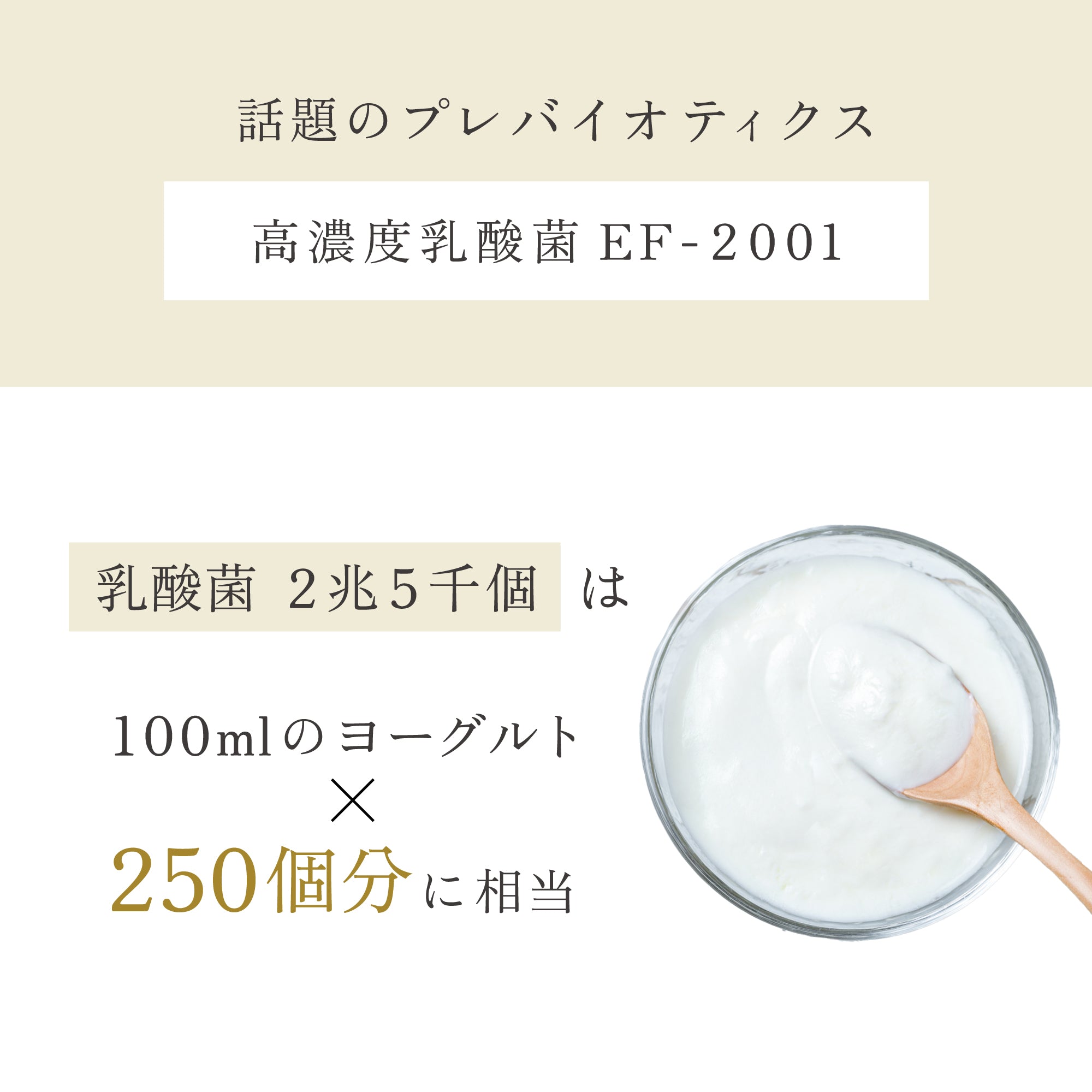 ベルムカインゴールド｜1包に高濃度乳酸菌EF-2001が2.5兆個｜プレ